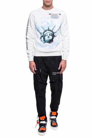 Logo-printed sweatshirt, zdjęcie 2 Logo-printed sweatshirt od Off White
